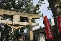 阿邪訶根神社の鳥居