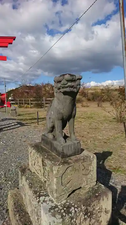 玉造神社の狛犬