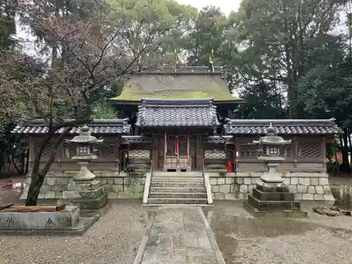 鞭崎八幡宮の本殿