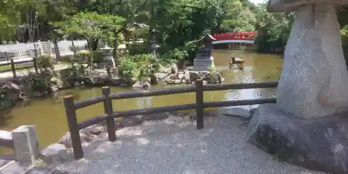 伊弉諾神宮の庭園