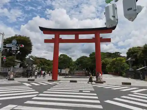 鶴岡八幡宮の鳥居