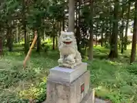 江場土神社の狛犬