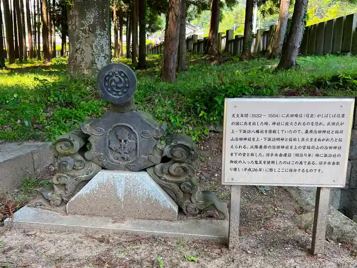 治田神社下の宮(長野県)