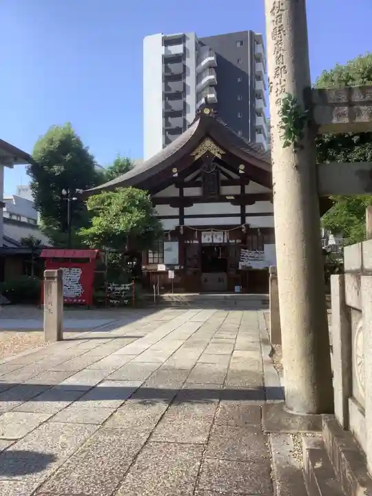 三輪神社の本殿・本堂