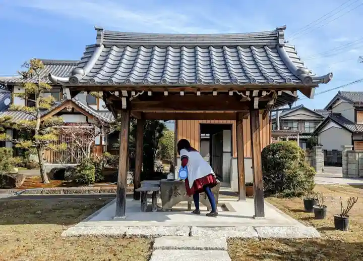 浄流寺の手水舎