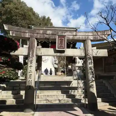櫛田神社の鳥居