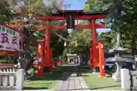 生島足島神社の鳥居
