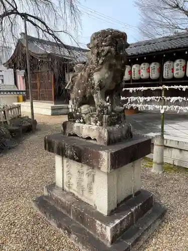 縣神社の狛犬