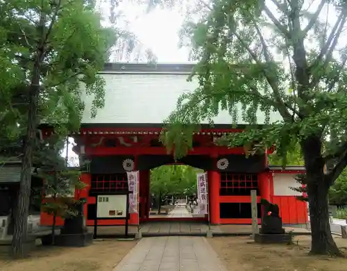 葛飾八幡宮の山門