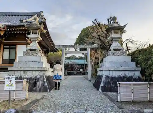 神明社 (藤島町)の鳥居