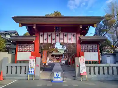 五方山熊野神社の山門・神門