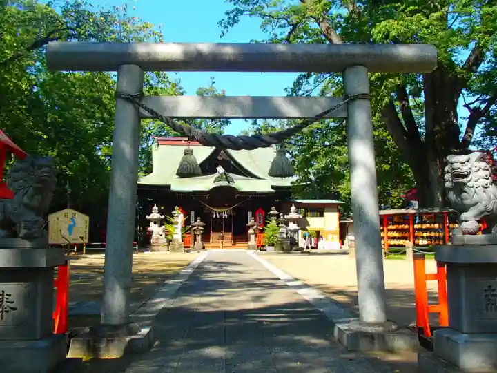 上野総社神社の鳥居