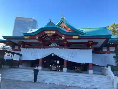 日枝神社の本殿・本堂