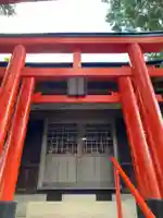 橋塚稲荷大明神の鳥居