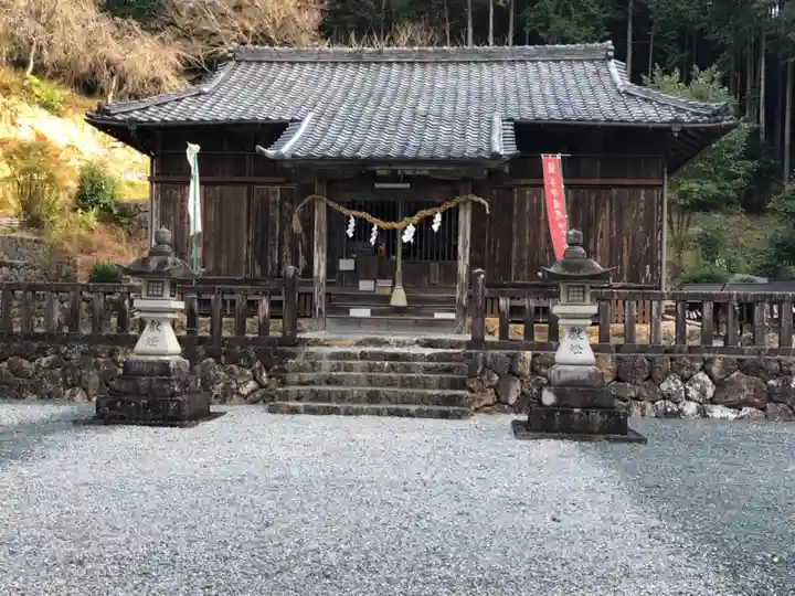 蜂前神社の本殿・本堂