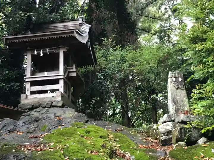 飯名神社の本殿・本堂