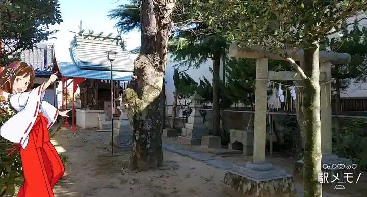 八劔神社の末社・摂社