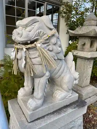 明石神社の狛犬