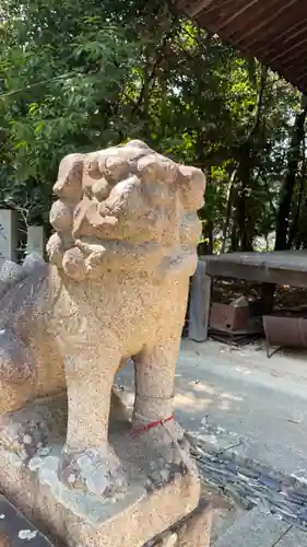 廣國神社の狛犬