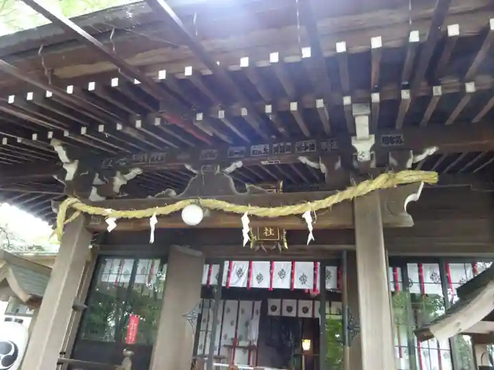 弥生神社の本殿・本堂