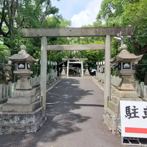 七所神社の鳥居