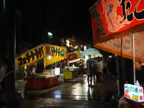 中野沼袋氷川神社の食事