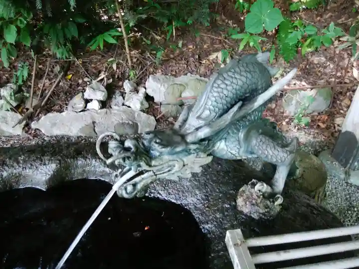 足寄神社の手水舎