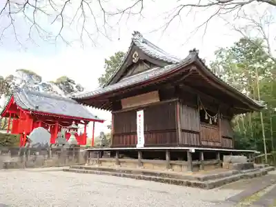 八所神社の本殿・本堂