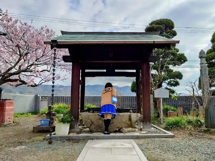 本性寺の手水舎