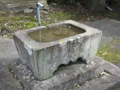 壹宮神社の手水