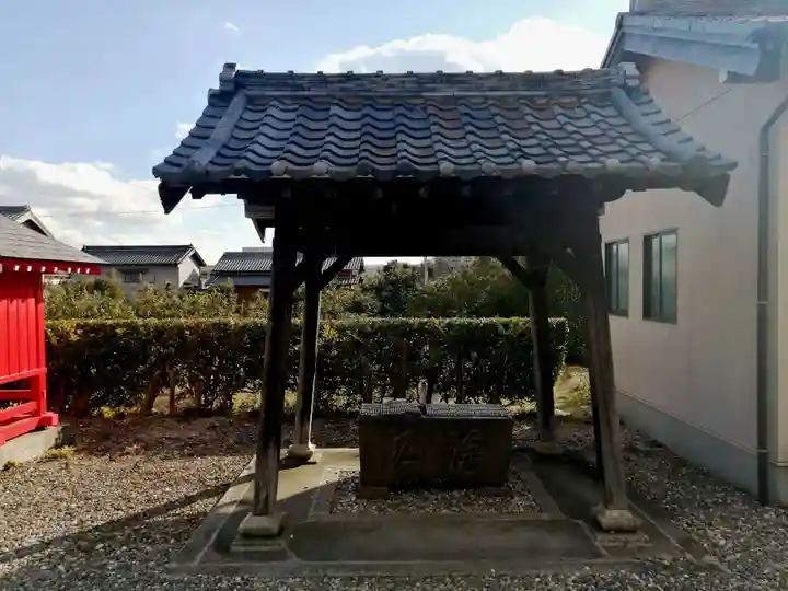 平泉寺の手水舎