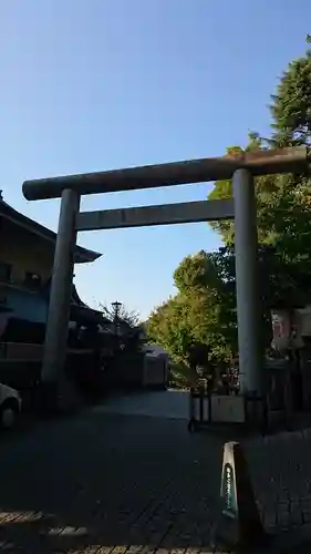 五條天神社の鳥居