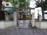 銀杏八幡宮の鳥居