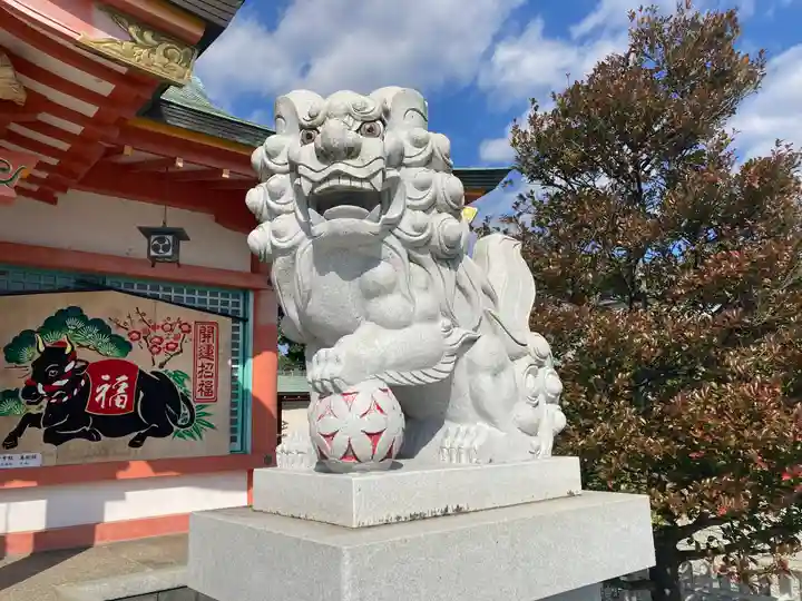 神戸神社の狛犬