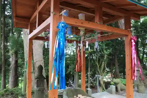 阿久津「田村神社」（郡山市阿久津町）旧社名：伊豆箱根三嶋三社の手水舎