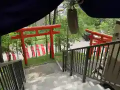 清田稲荷神社の鳥居