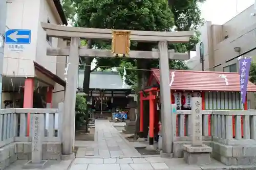 安倍晴明神社（阿倍王子神社境外末社）の鳥居