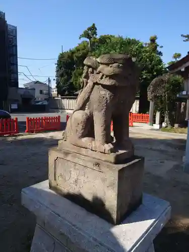 高靇神社の狛犬