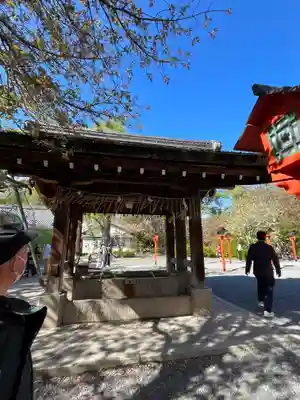 平野神社の手水舎