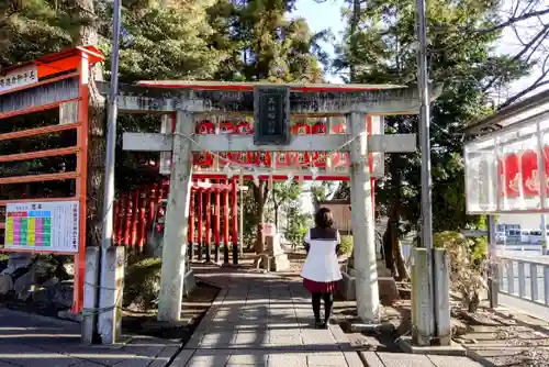 五社稲荷社の鳥居