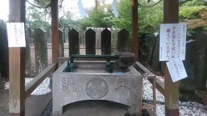 熊野神社の手水舎