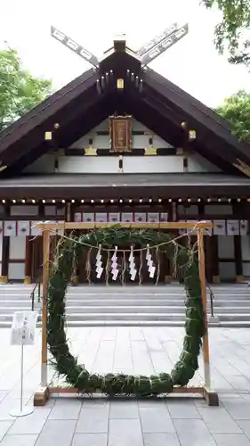 新琴似神社の本殿・本堂