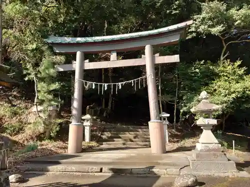 青山八幡宮の鳥居