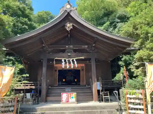 白子熊野神社の本殿