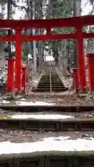 青麻神社の鳥居