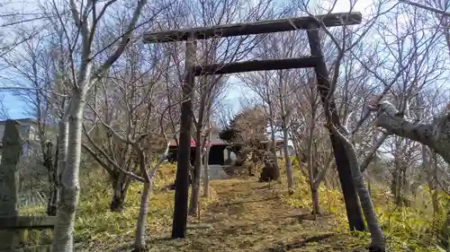 絵鞆神社の鳥居