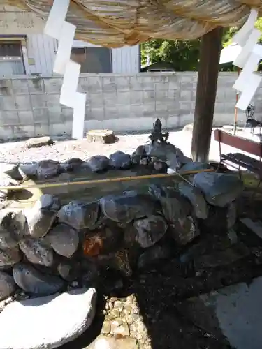 總宮神社の手水舎
