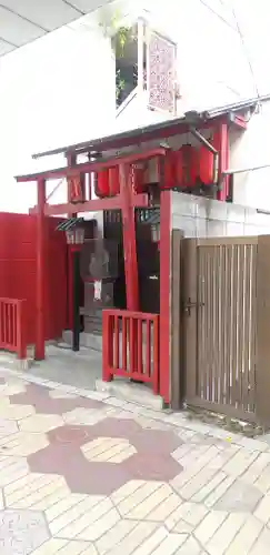 小岩箭弓稲荷神社の鳥居