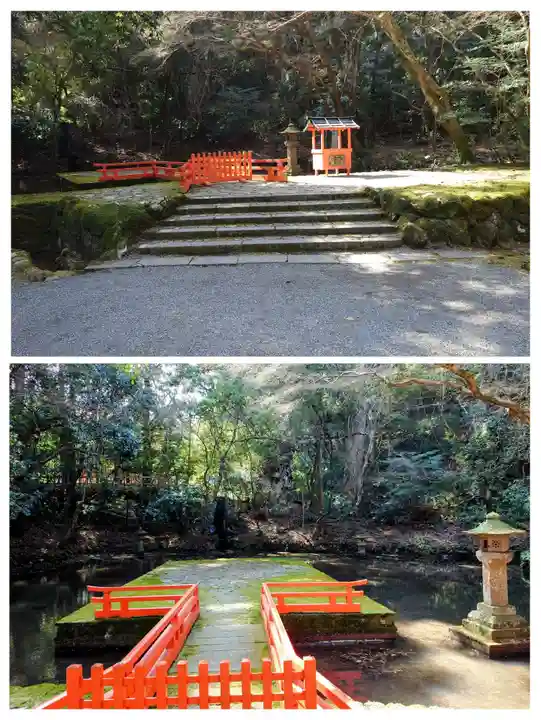 宇佐神宮の庭園