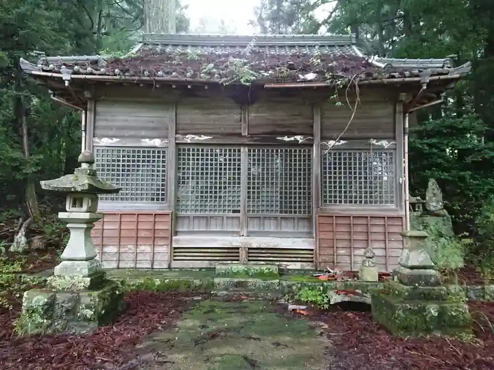 東堂神社の本殿・本堂